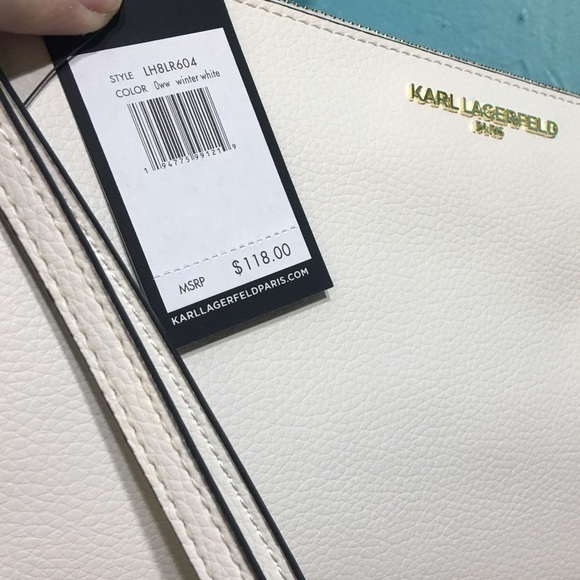 Karl Lagerfeld Clutch - Winter White - Picture 3 of 3